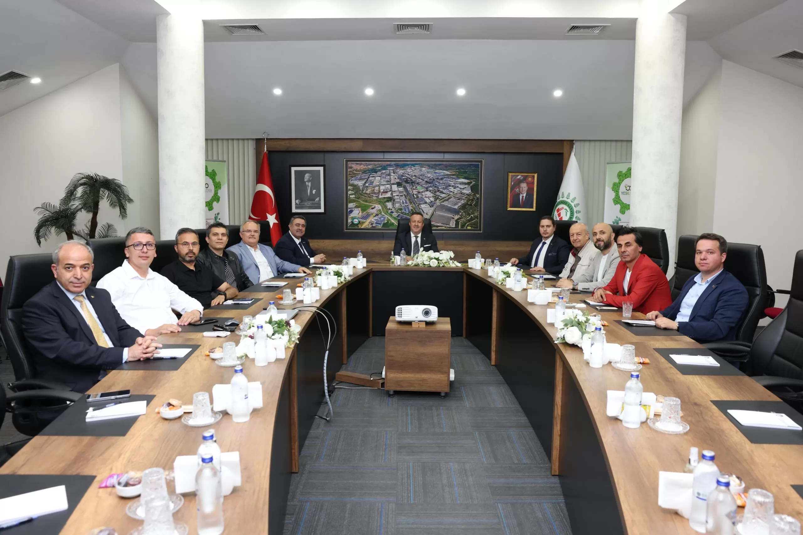 MÜSİAD’DAN DENİZLİ OSB YÖNETİMİNE HAYIRLI OLSUN ZİYARETİ