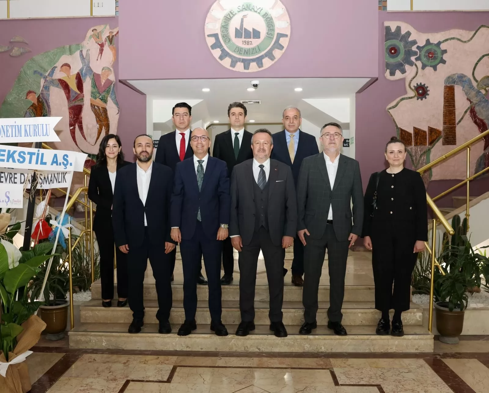 ZİRAAT BANKASI’NDAN DENİZLİ OSB YÖNETİMİNE TEBRİK ZİYARETİ