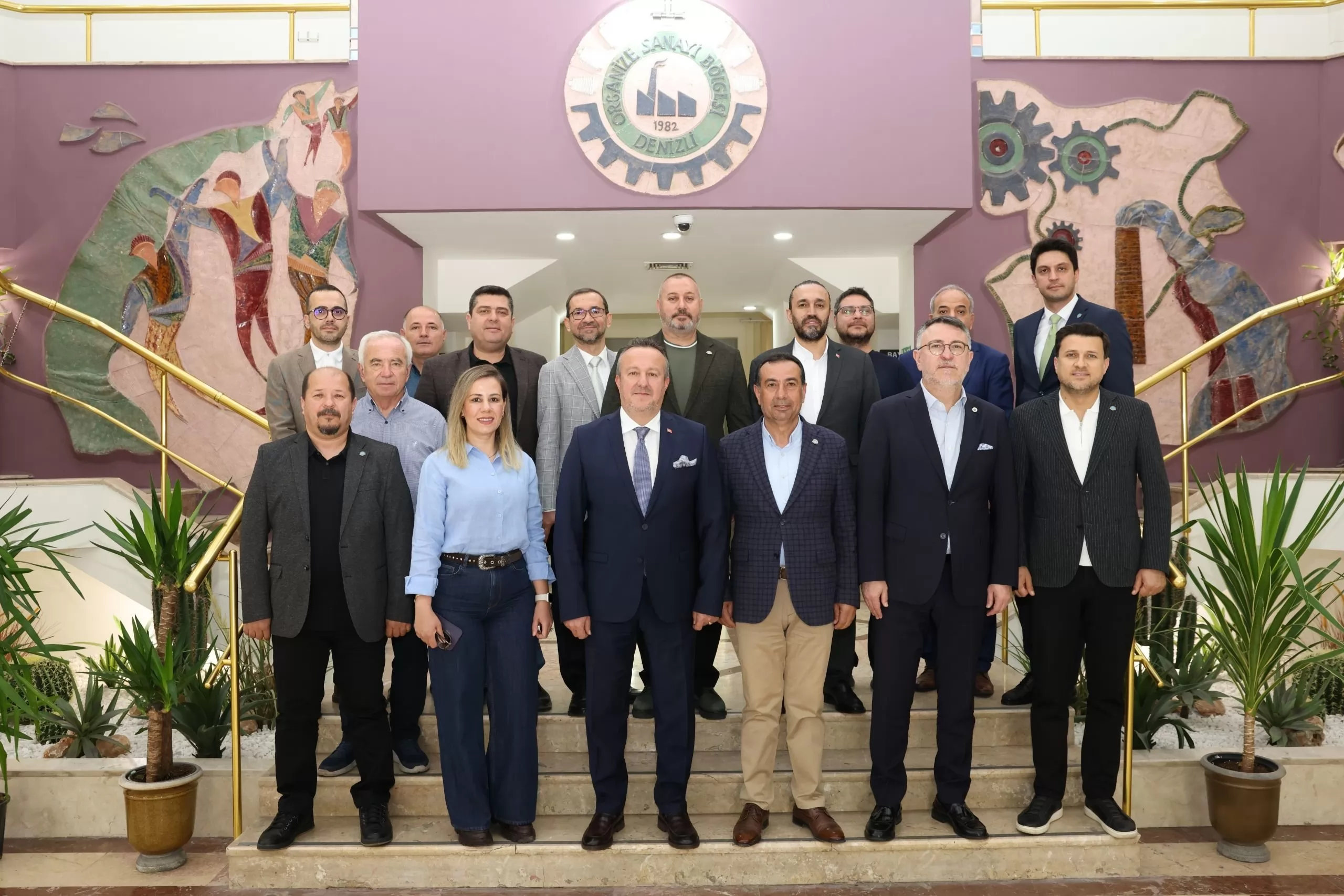 MAKSİAD’DAN DENİZLİ OSB YÖNETİMİNE TEBRİK ZİYARETİ