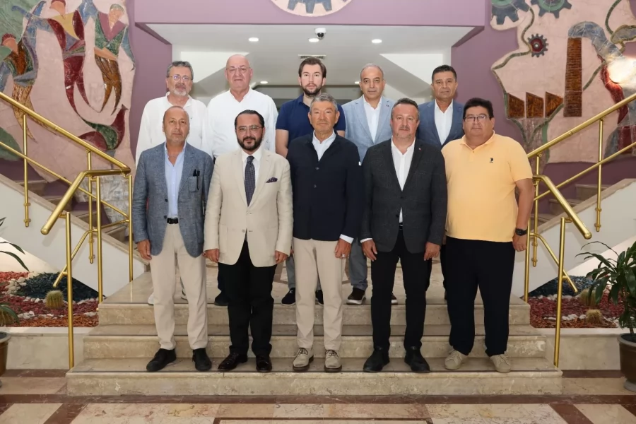 DENİZLİ OSB YÖNETİMİNE, MHP İL BAŞKANI’NDAN VE SANAYİCİLERDEN ZİYARET