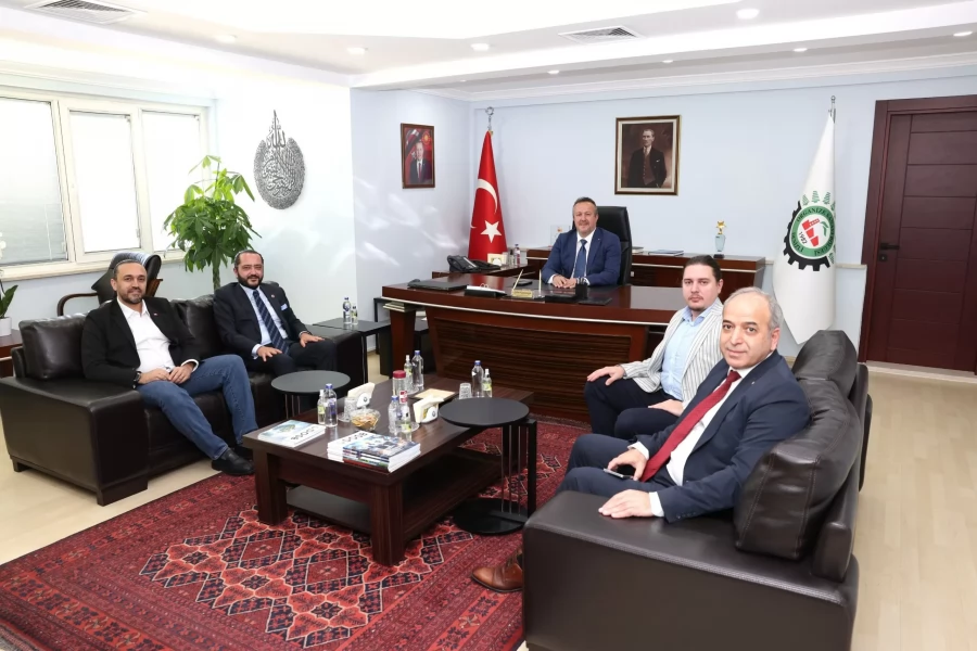 MHP DENİZLİ İL BAŞKANI MEHMET ALİ YILMAZ'DAN DENİZLİ OSB'YE TEBRİK ZİYARETİ