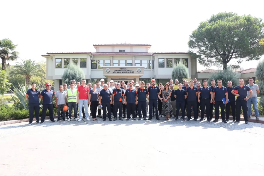 DENİZLİ OSB’DE DEPREM VE ACİL DURUM TATBİKATI GERÇEKLEŞTİRİLDİ