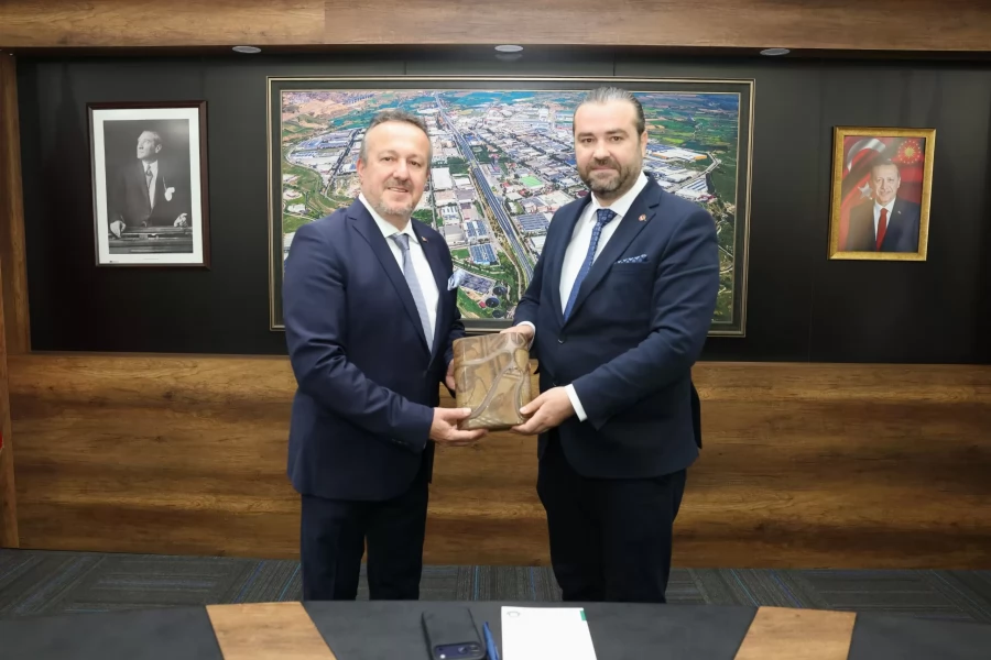 DENİZLİ GAZETECİLER CEMİYETİ’NDEN DENİZLİ OSB YÖNETİMİNE HAYIRLI OLSUN ZİYARETİ