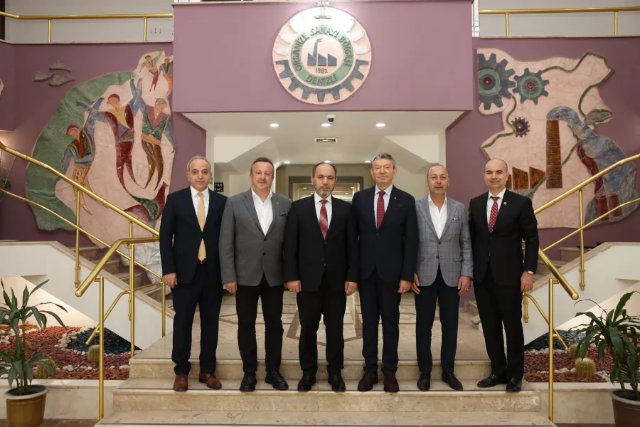 PAÜ REKTÖRÜ PROF. DR. MAHMUD GÜNGÖR’DEN DENİZLİ OSB’YE ZİYARET