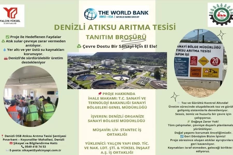 DENİZLİ ATIKSU ARITMA TESİSİ TANITIM BROŞÜRÜ