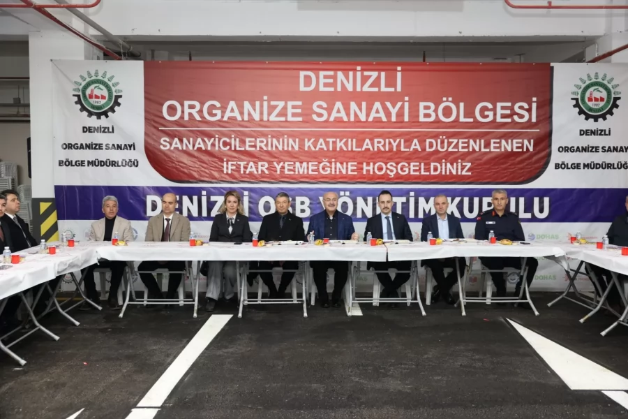 DENİZLİ OSB, RAMAZAN AYI BOYUNCA 80 BİN KİŞİYİ AYNI SOFRADA BULUŞTURUYOR