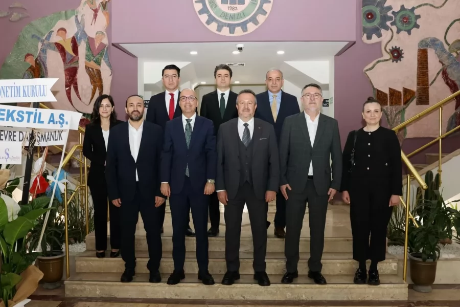 ZİRAAT BANKASI’NDAN DENİZLİ OSB YÖNETİMİNE TEBRİK ZİYARETİ