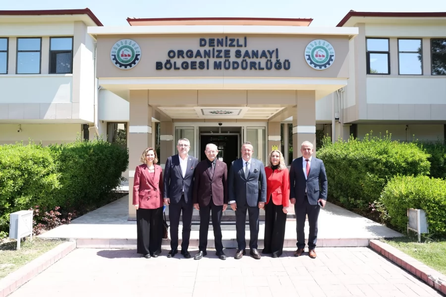 DENİZLİ BÜYÜKŞEHİR BELEDİYESİ’NDEN DENİZLİ OSB YÖNETİMİNE TEBRİK ZİYARETİ