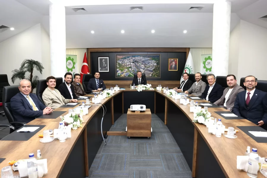 BASİAD YÖNETİMİNDEN DENİZLİ OSB'YE TEBRİK ZİYARETİ