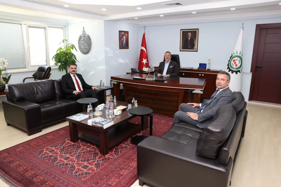 İŞKUR İL MÜDÜRÜ ÇAĞRI ÇELİKTAŞ'TAN DENİZLİ OSB'YE TEBRİK ZİYARETİ