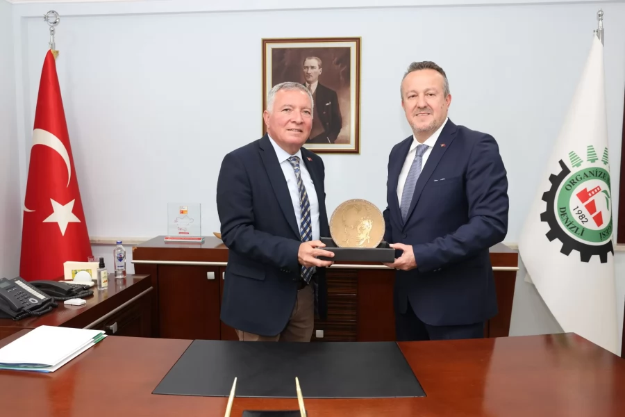 HONAZ BELEDİYE BAŞKANI YÜKSEL KEPENEK’TEN TEBRİK ZİYARETİ