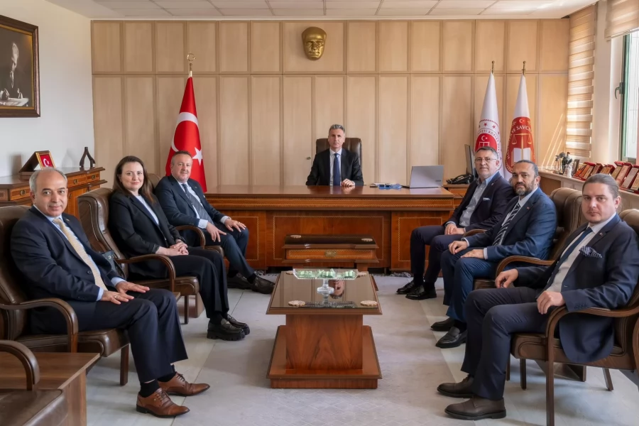 DENİZLİ OSB’DEN DENİZLİ CUMHURİYET BAŞSAVCISI AHMET ATAMAN’A NEZAKET ZİYARETİ