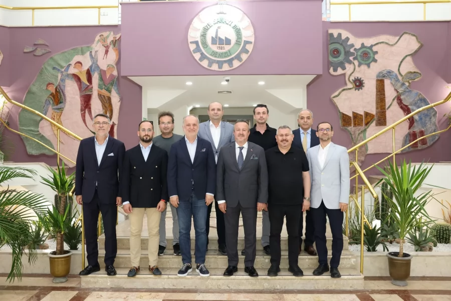 ÇARDAK OSB’DEN DENİZLİ OSB’YE TEBRİK ZİYARETİ